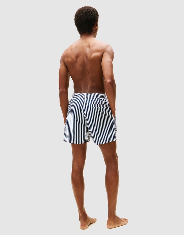 Tommy Hilfiger - Medium Drawstring Print Swim Shorts