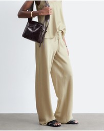& Other Stories - Drawstring Twill Trousers