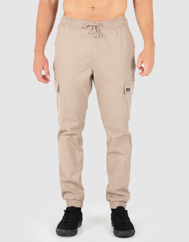 UNIT - UNIT Pivot Elastic Waist Cuffed Cargo Pants