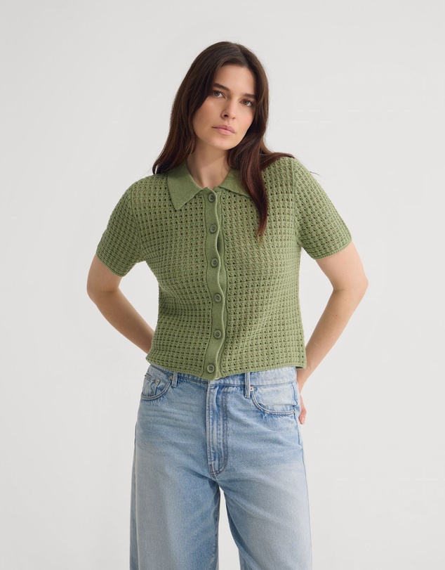 Oxford - Imogen Crop Cardigan