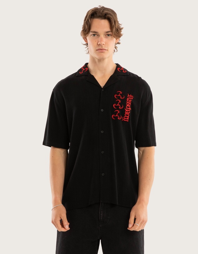 Kiss Chacey - Shadowrun SS Button Up Shirt