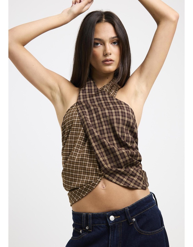 Insight - Beatrice Wrap Halter Top