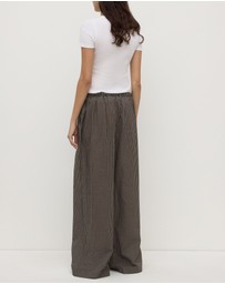 Assembly Label - Harriet Check Pants