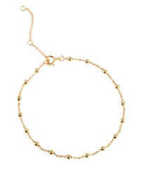 Lovisa - Gold Plated Sterling Silver Ball Chain Bracelet or Anklet