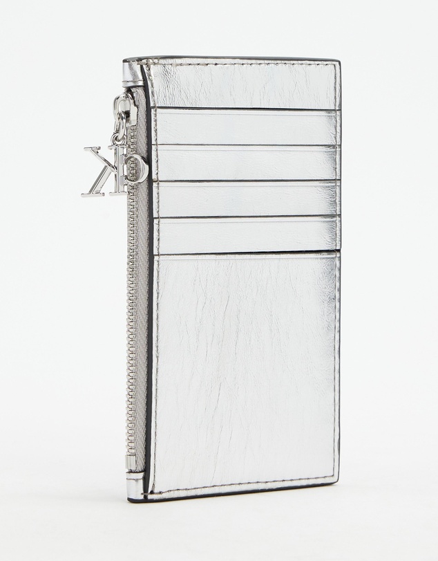 Calvin Klein - 6cc Metallic Zip Cardcase
