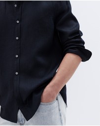 UNISON - Linen Regular Fit Shirt