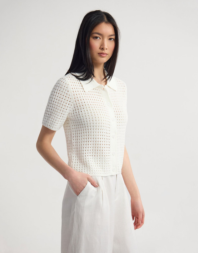 Oxford - Imogen Crop Cardigan