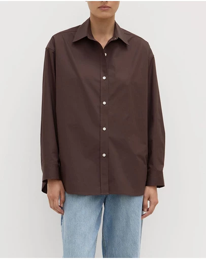 Assembly Label - Marigold Poplin Long Sleeve Shirt