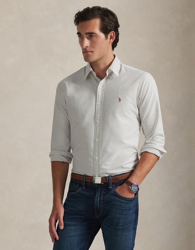 Polo Ralph Lauren - Custom Fit Striped Oxford Shirt