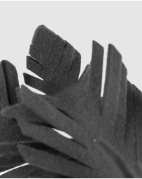 Max Alexander - Felt Leaf Fascinator