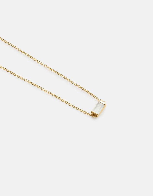 Kirstin Ash - Baguette Birthstone Bracelet June Moonstone