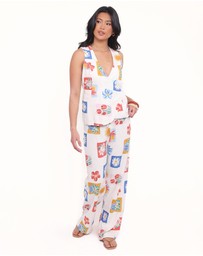 Petal & Pup - Amicia Wrap Top - Tulip Stamp