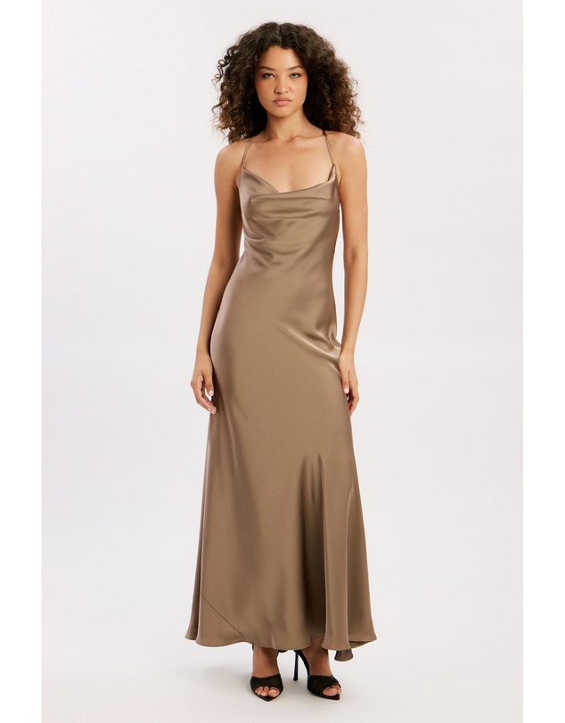 Bardot - Monroe Cowl Neck Maxi Dress