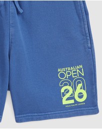 Polo Ralph Lauren - Australian Open French Terry Shorts - Teens