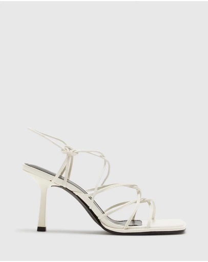 Nakedvice - The Monet White Heel