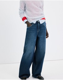 M.N.G - Mid-Rise Balloon Jeans