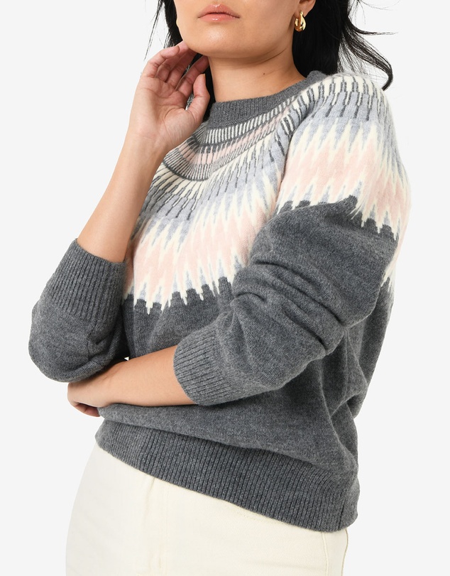 Forcast - Natasha Fair Isle Sweater