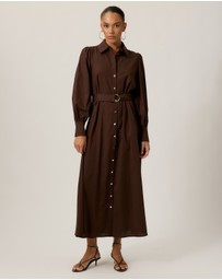 Tussah - Haven Linen Blend Midi Dress