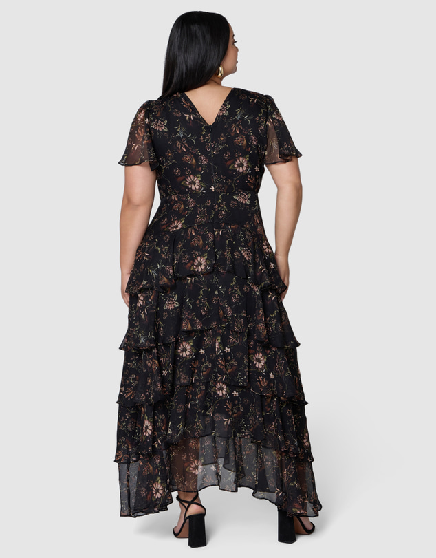 Pink Dusk by Curve Project - Fever Midi Dress