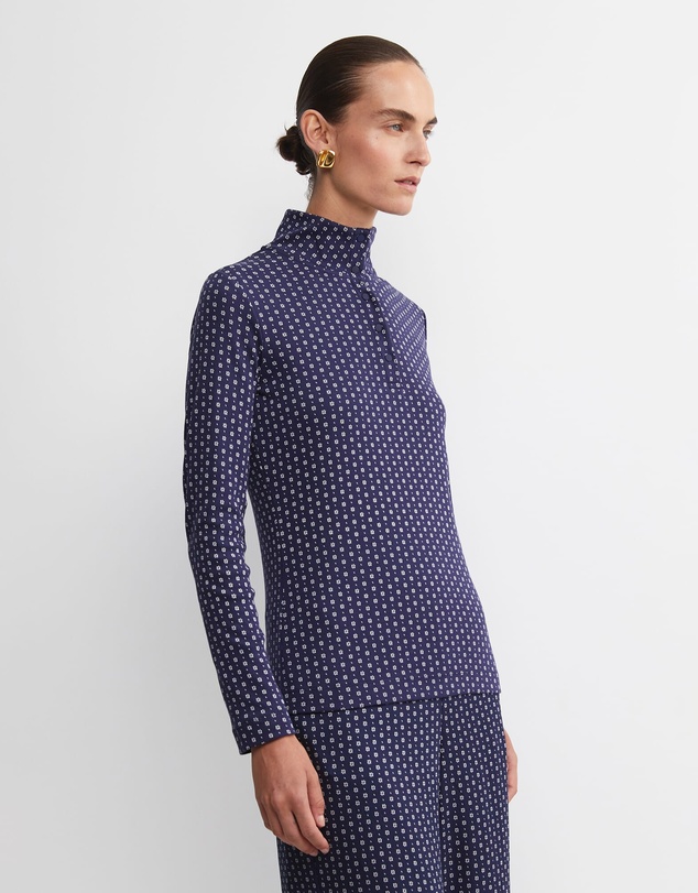 Sportscraft - Geo Funnel Neck Top