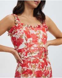 Honey and Beau - Venture Out Tie Dress