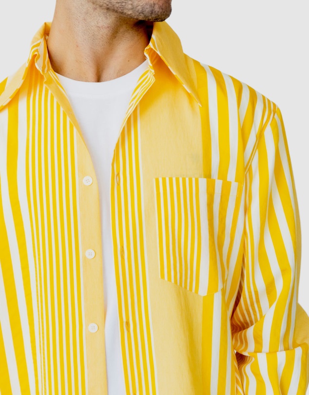 Justin Cassin - Pedro Striped Casual Shirt
