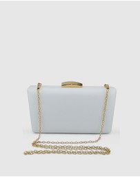 Izoa - Bianca PU Leather Clutch