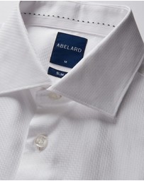 Abelard - Zengi Zig-Zag Twill Slim Fit Shirt
