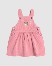 Huxbaby - Stripe Pinafore Dress - Babies