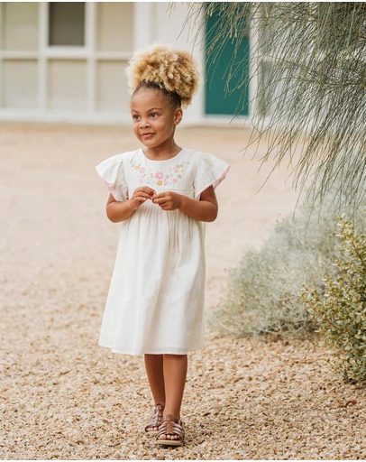 Bebe by Minihaha - Willa Embroidery Dress - Kids