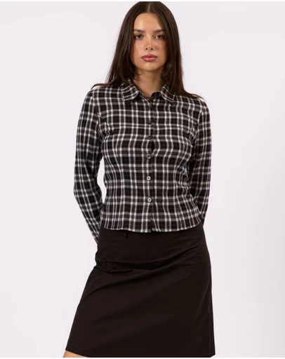 Style Addict - Margot Check Shirt
