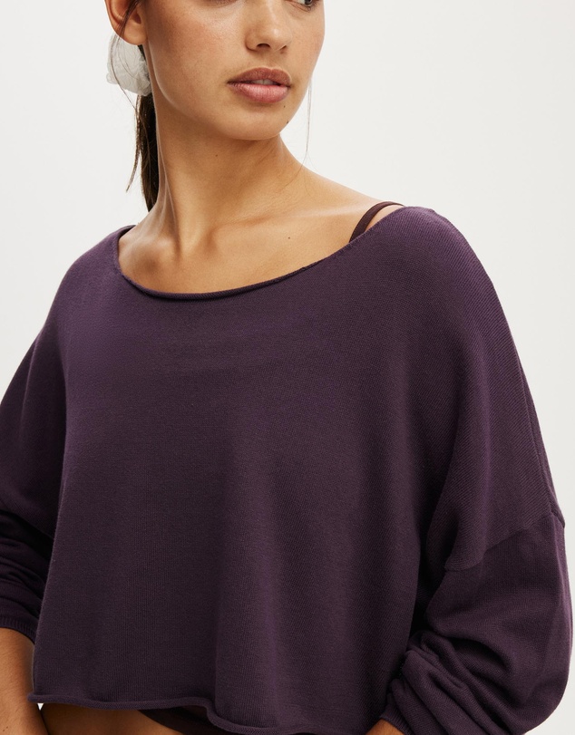 Cotton On Body - Off The Shoulder Cropped Knit