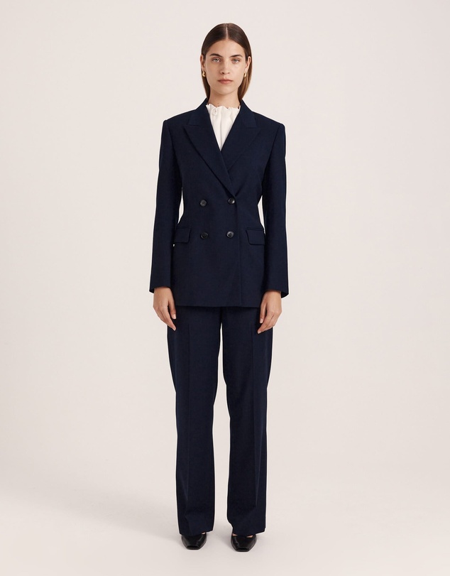 SABA - Celeste Wool Double Breasted Blazer