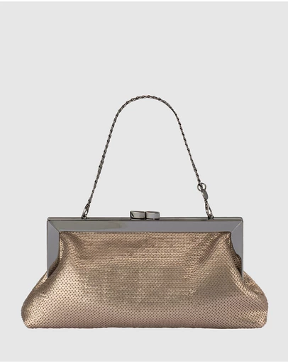 Olga Berg - Zephyr Sequin Clutch