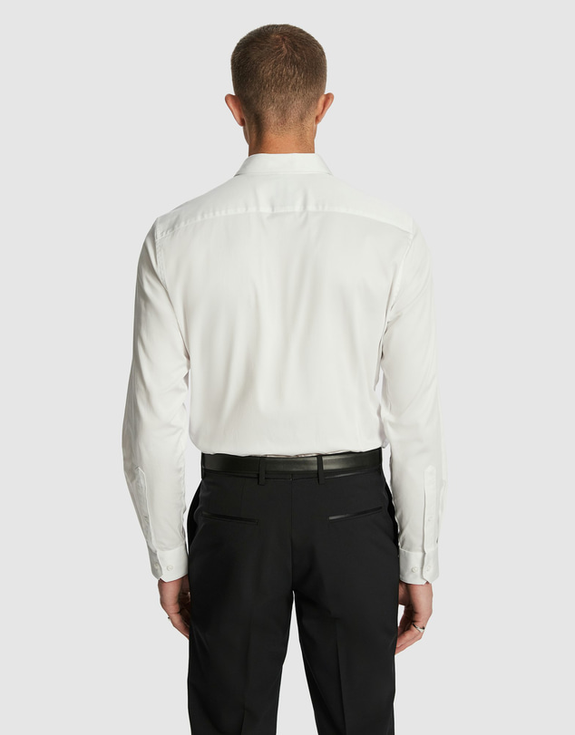 yd. - Mission Stretch Sateen Slim Fit Dress Shirt