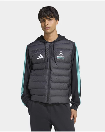 adidas Performance - MERCEDES - AMG PETRONAS FORMULA 1 TEAM DNA PUFFER JACKET Mens