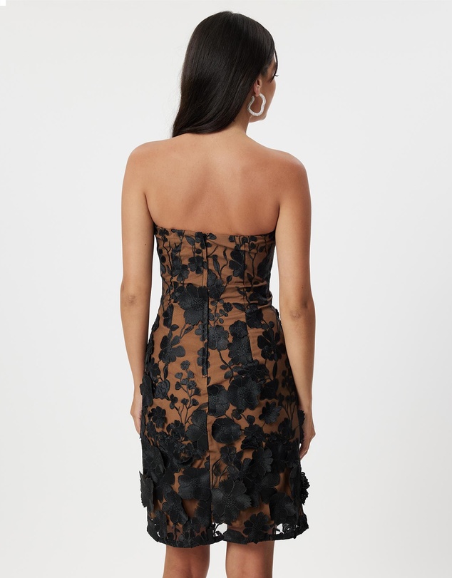 Honey and Beau - Enchanted Garden Strapless Dress