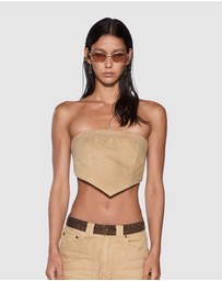 Ksubi - Scarf Top Sierra Tan