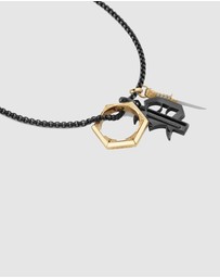 Philipp Plein - Plein Valentine IP Gun Necklace