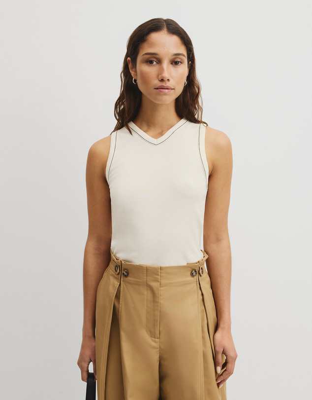 Country Road - Contrast Stitch Tank