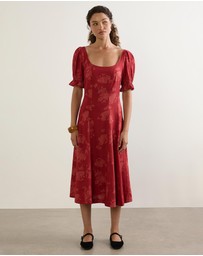 Auguste The Label - Carmen Midi Dress