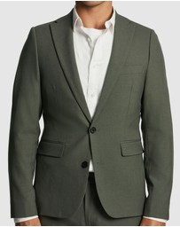 yd. - Zane Slim Fit Stretch Suit Jacket