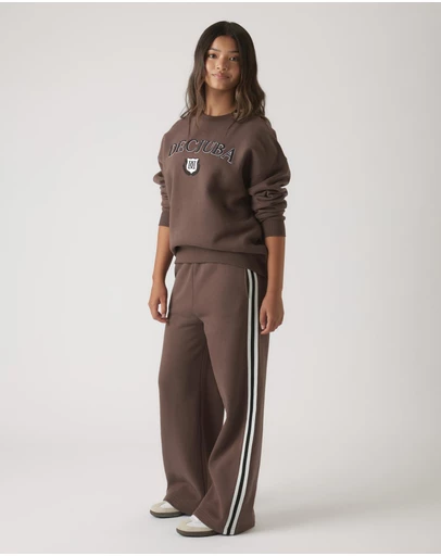 Decjuba Kids - Wide Leg Track Pants - Teens