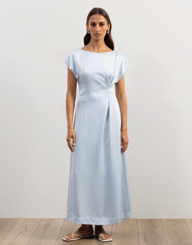 Atmos&Here - Rylee Boat Neck Midi Dress