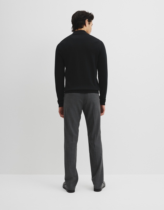 Country Road - Australian Merino Long Sleeve Vam Half Zip Knit