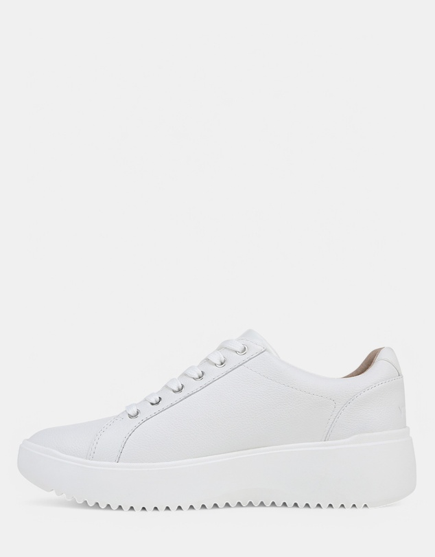 Vionic - Kearny Lace-Up Casual Sneaker - White