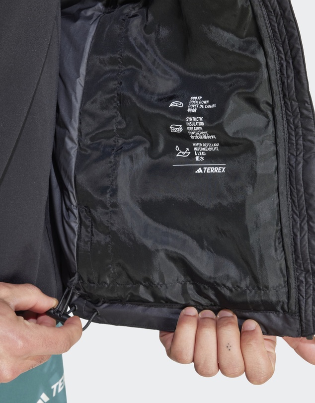 adidas Performance - Terrex Multi Light Down CLIMAWARM Hooded Puffer Jacket Mens