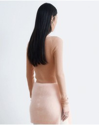 & Other Stories - Boat-Neck Rib-Knit Top