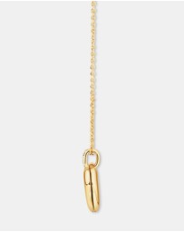 Michael Hill - Diamond Accent Heart locket in 10kt Yellow Gold