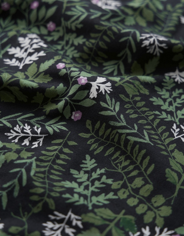 Seasalt - Seasalt Cornwall Green Rose A-Line Skirt